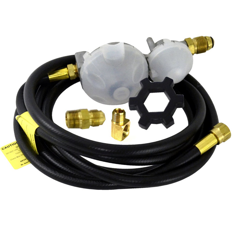 propane regulator hook up